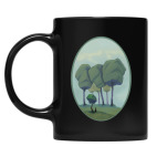 Кружка цветная UV-DTF