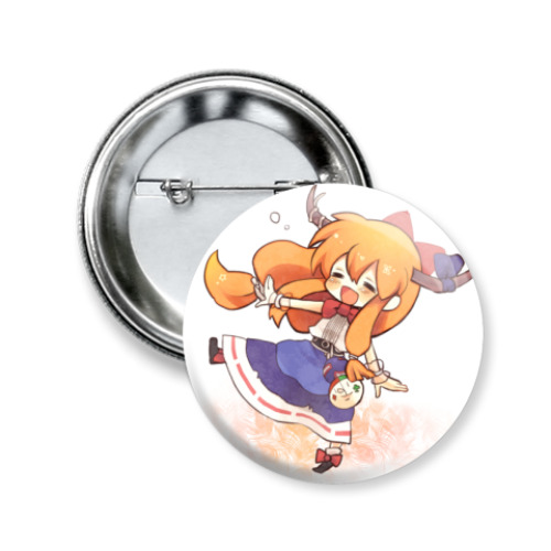 Значок 50мм с принтом  Суйка Ибуки