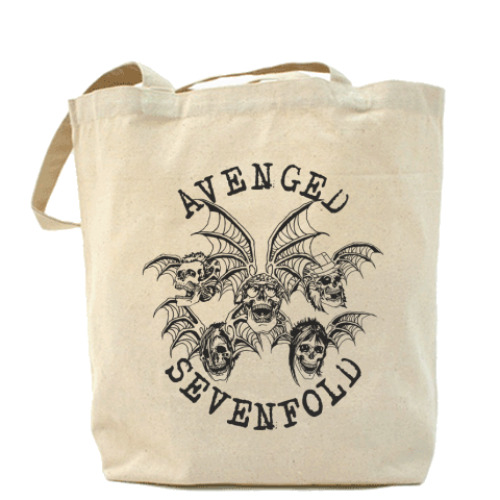 Сумка шоппер с принтом  Avenged Sevenfold