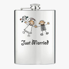 Фляжка стальная