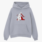 Толстовка худи оверсайз