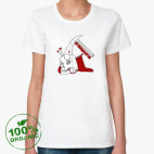 Женская футболка органик