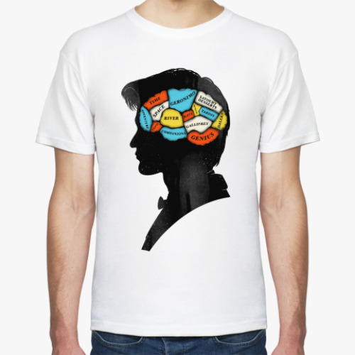 Футболка с принтом Доктор Кто Френология