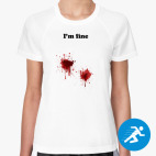 Женская спортивная футболка