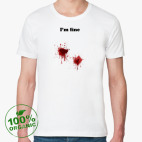 Мужская футболка органик