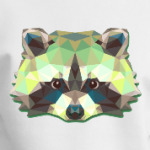 Енот / графика / абстракция