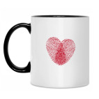 Кружка двухцветная