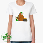 Женская футболка органик