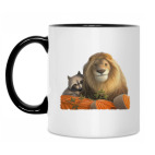 Кружка двухцветная