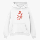 Толстовка худи оверсайз