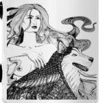 Девушка и волк