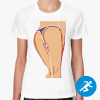 Женская спортивная футболка