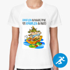 Женская спортивная футболка