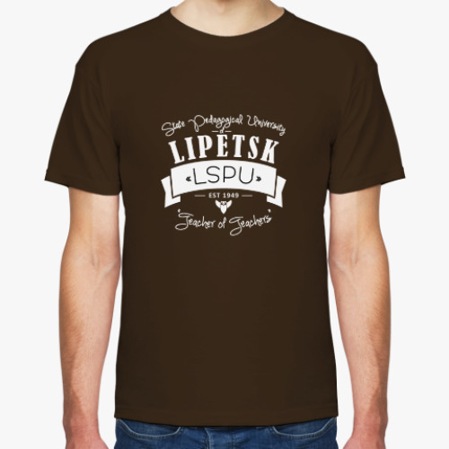 Футболка с принтом LSPU