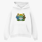 Толстовка худи оверсайз