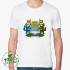 Мужская футболка органик