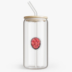 Банка с бамбуковой крышкой