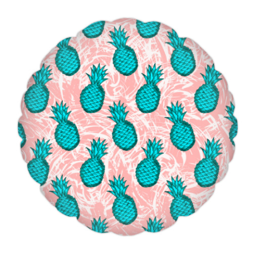 Подушка Зеленый ананас