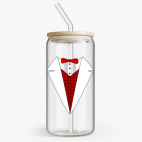 Банка с бамбуковой крышкой