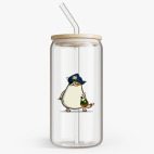 Банка с бамбуковой крышкой