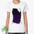 Женская футболка органик