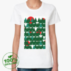 Женская футболка органик