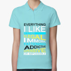 Женская рубашка поло