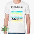 Мужская футболка органик