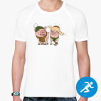 Мужская спортивная футболка