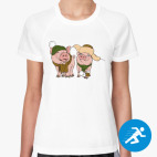 Женская спортивная футболка