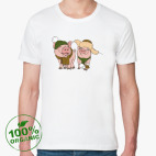 Мужская футболка органик