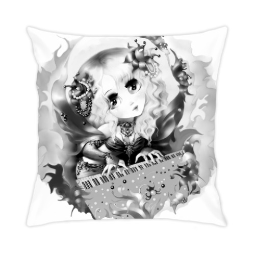 Подушка Пианистка