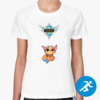 Женская спортивная футболка