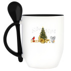 Кружка с ложкой