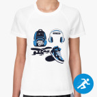 Женская спортивная футболка