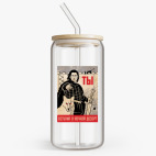 Банка с бамбуковой крышкой