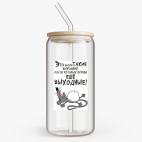 Банка с бамбуковой крышкой