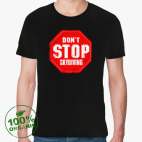 Мужская футболка органик