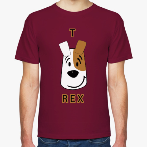 Футболка с принтом T-Рекс
