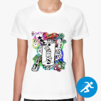 Женская спортивная футболка