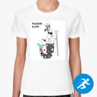 Женская спортивная футболка