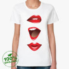 Женская футболка органик