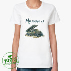 Женская футболка органик