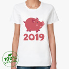 Женская футболка органик