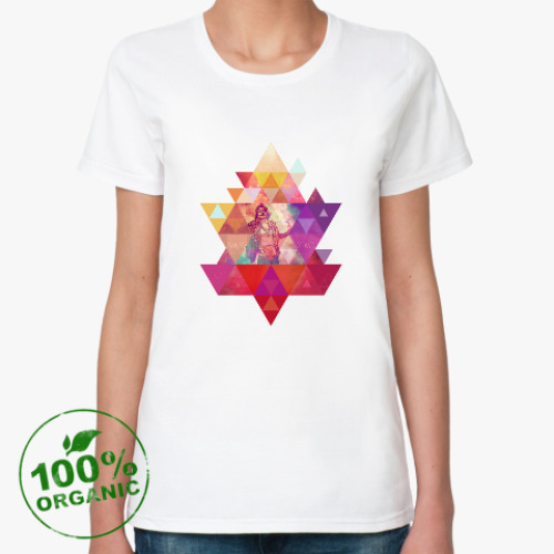 Женская футболка из органик-хлопка с принтом 'HIPSTA SWAG' collection: Salvador Dali