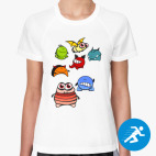 Женская спортивная футболка