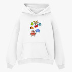 Толстовка худи оверсайз