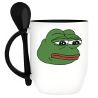 Кружка с ложкой