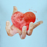 Сердце в руке, heart in hand