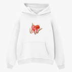 Толстовка худи оверсайз